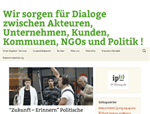Tablet Screenshot of ip-dialog.de